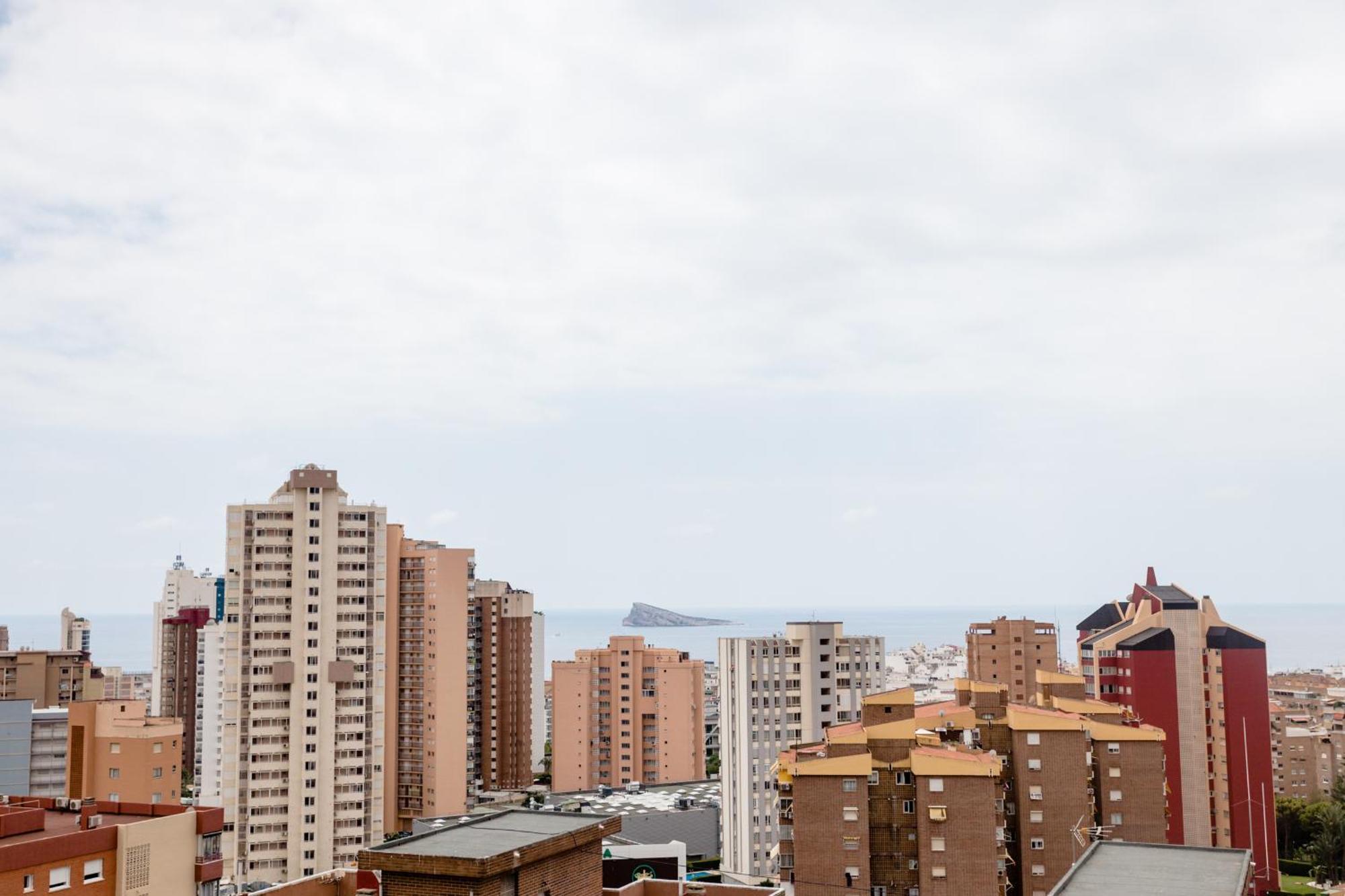 Great Panoramic View Studio Apartment بينايدورم المظهر الخارجي الصورة